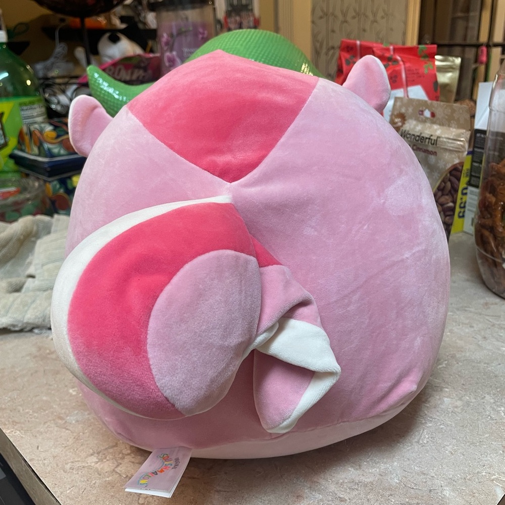 Squishmallows Original 7.5 inch Dianalee Pink Chipmunk - - Picture 3 of 5